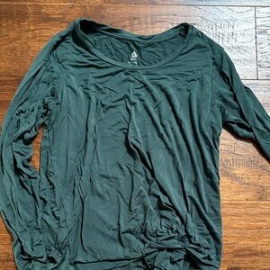 Kindred bravely small green bamboo nursing shirt